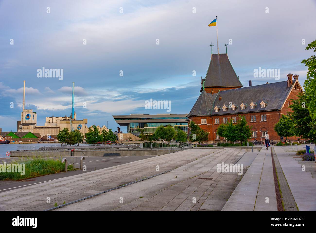 Toldboden house in Aarhus, Denmark. Stock Photo