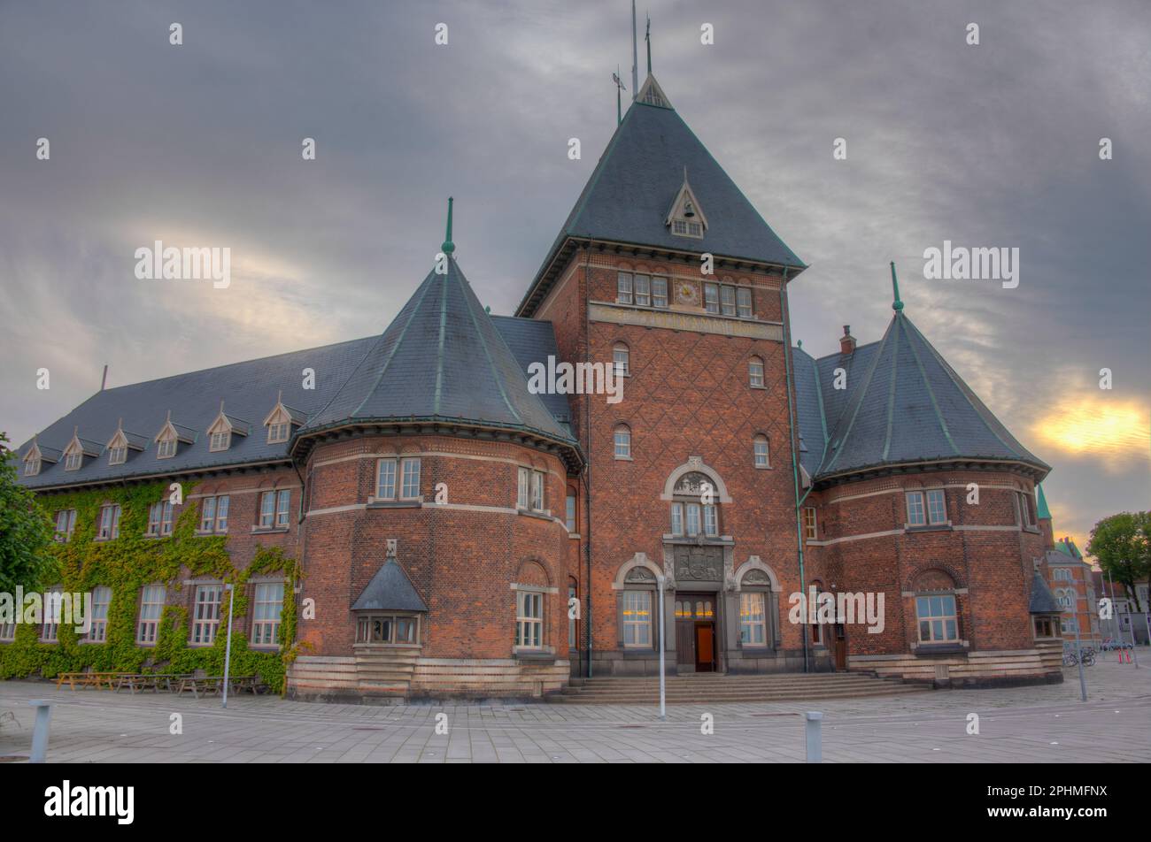 Toldboden house in Aarhus, Denmark. Stock Photo