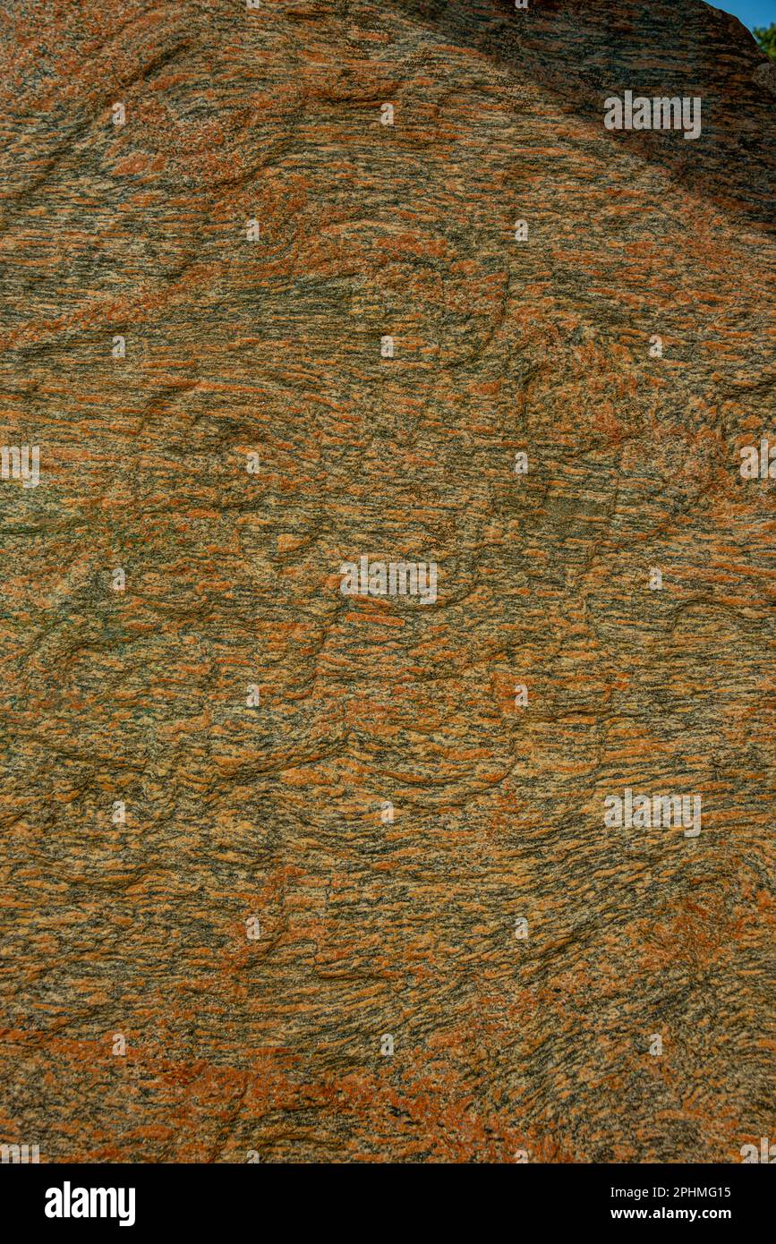 Runestone in Jelling viking site in Denmark Stock Photo - Alamy