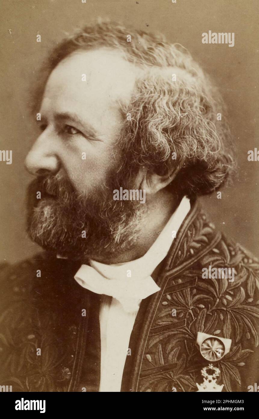 ARMA. ND FIZEAU (1819-1896) French physicist in 1883. First person to accurately  measure the speed of light. Stock Photo