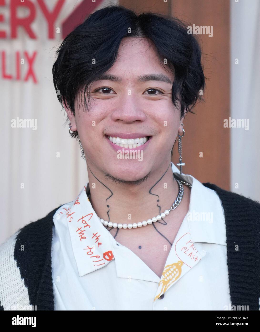 Michael Le arrives at the Netflix’s MURDER MYSTERY 2 Los Angeles