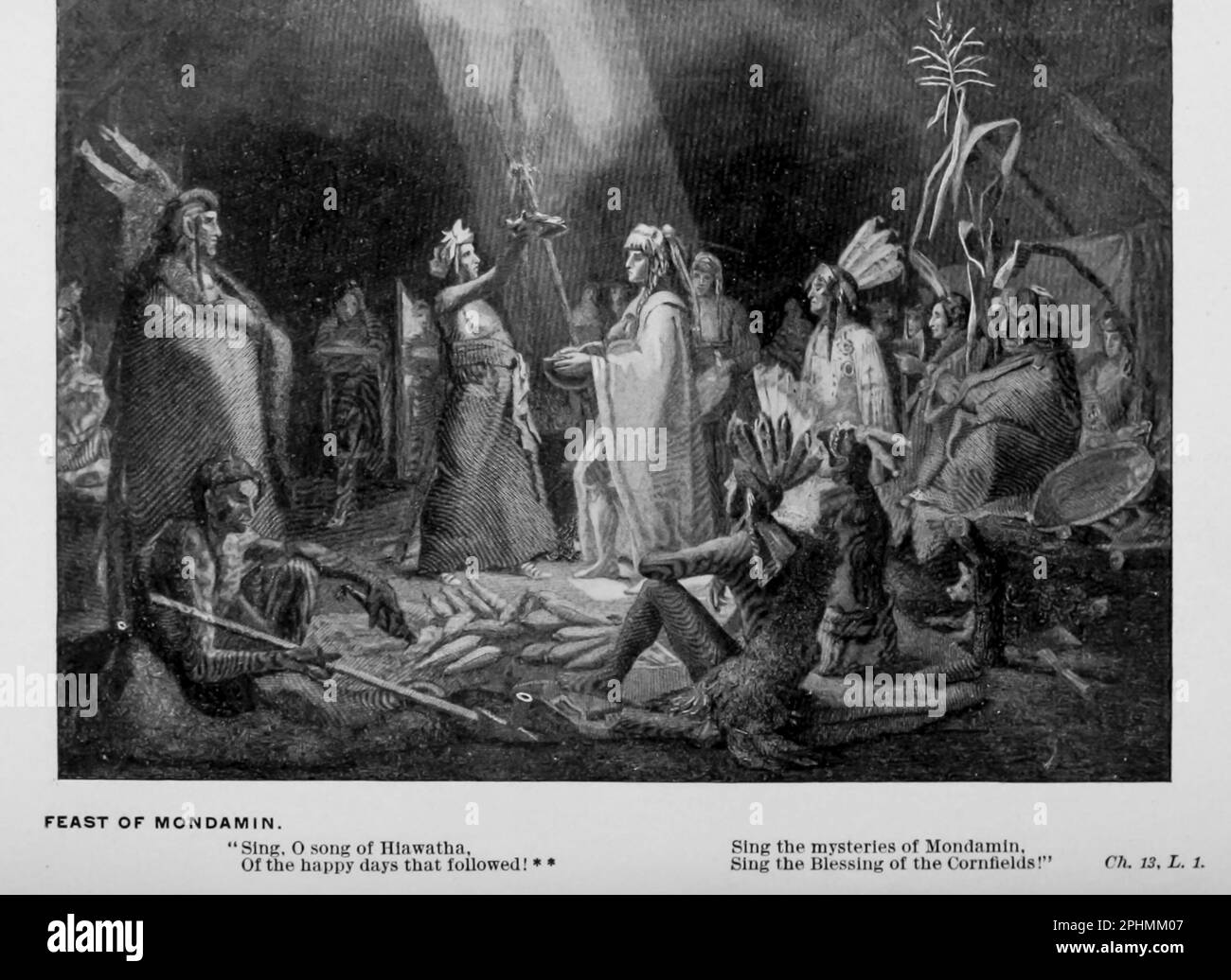 Hiawatha drawing hires stock photography and images Alamy