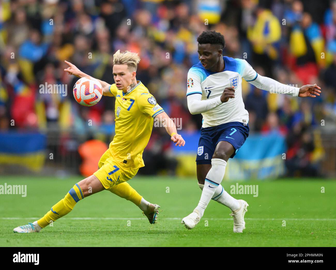 26 Mar 2023 England v Ukraine UEFA Euro 2024 Qualifying Group C