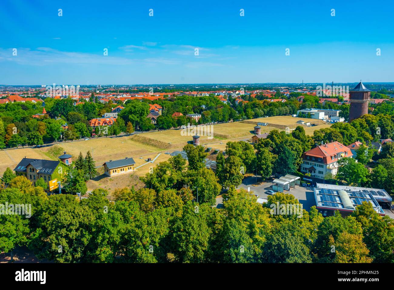 Probstheida water utility facility in Leipzig, Germany Stock Photo Alamy