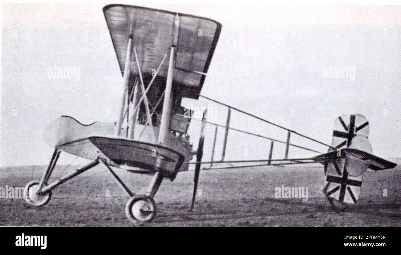 Breguet BUC/BLC de Chasse fitted with a Sunbeam Mohawk engine and armed with a single Lewis gun Stock Photo
