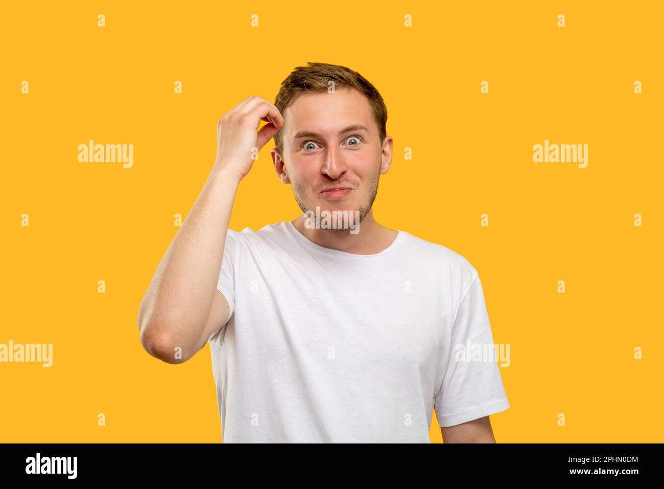 Portrait shocked surprised excited hi-res stock photography and images ...