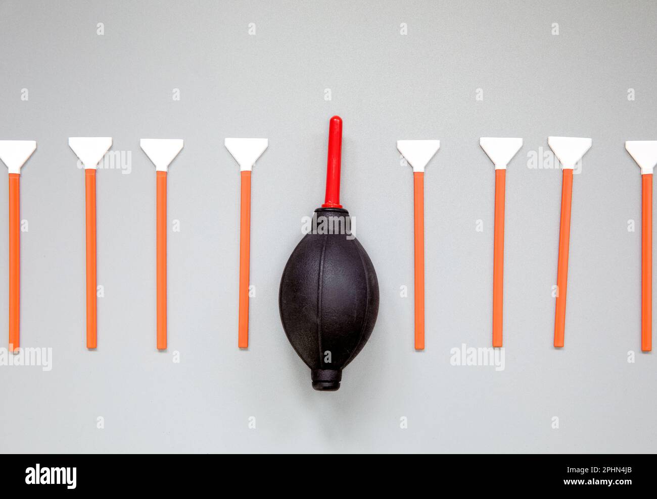 Sensor cleaning kit, Layout of cleaning kit for digital cameras