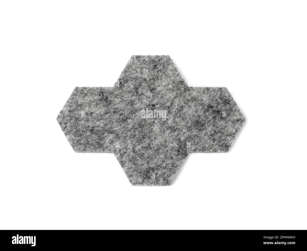 Adhesive felt pads floor protectors isolated. Antiskid felt stickers