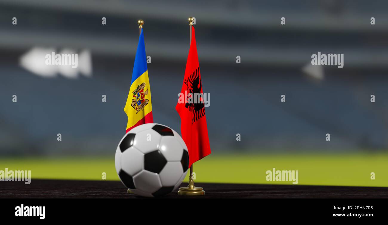 UEFA EURO 2024 Soccer Moldova vs Albania European Championship