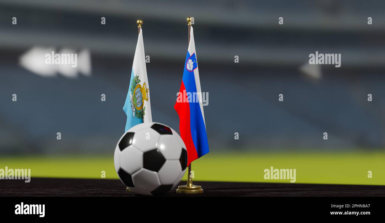 UEFA EURO 2024 Soccer San Marino vs Slovenia European Championship