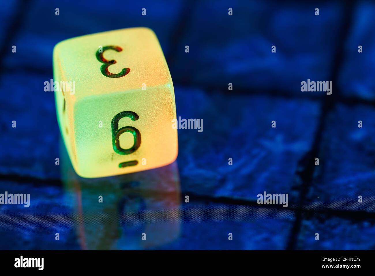 Dice for board game and roleplaying game Stock Photo Alamy