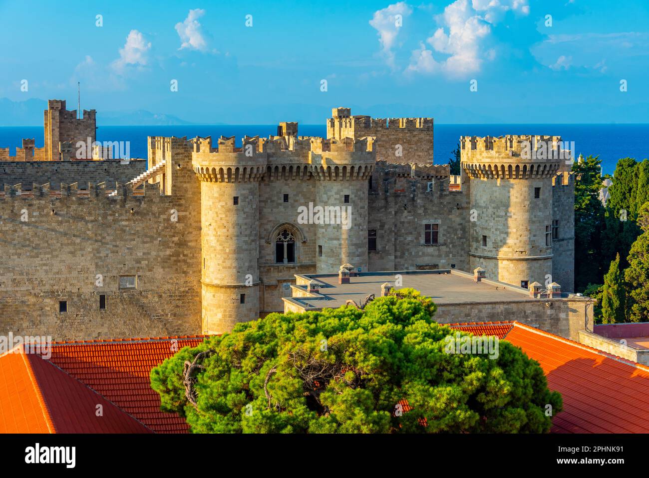 Palace of the Grand Master of the Knights, Rhodes Town, Greece Stock Photo  - Alamy