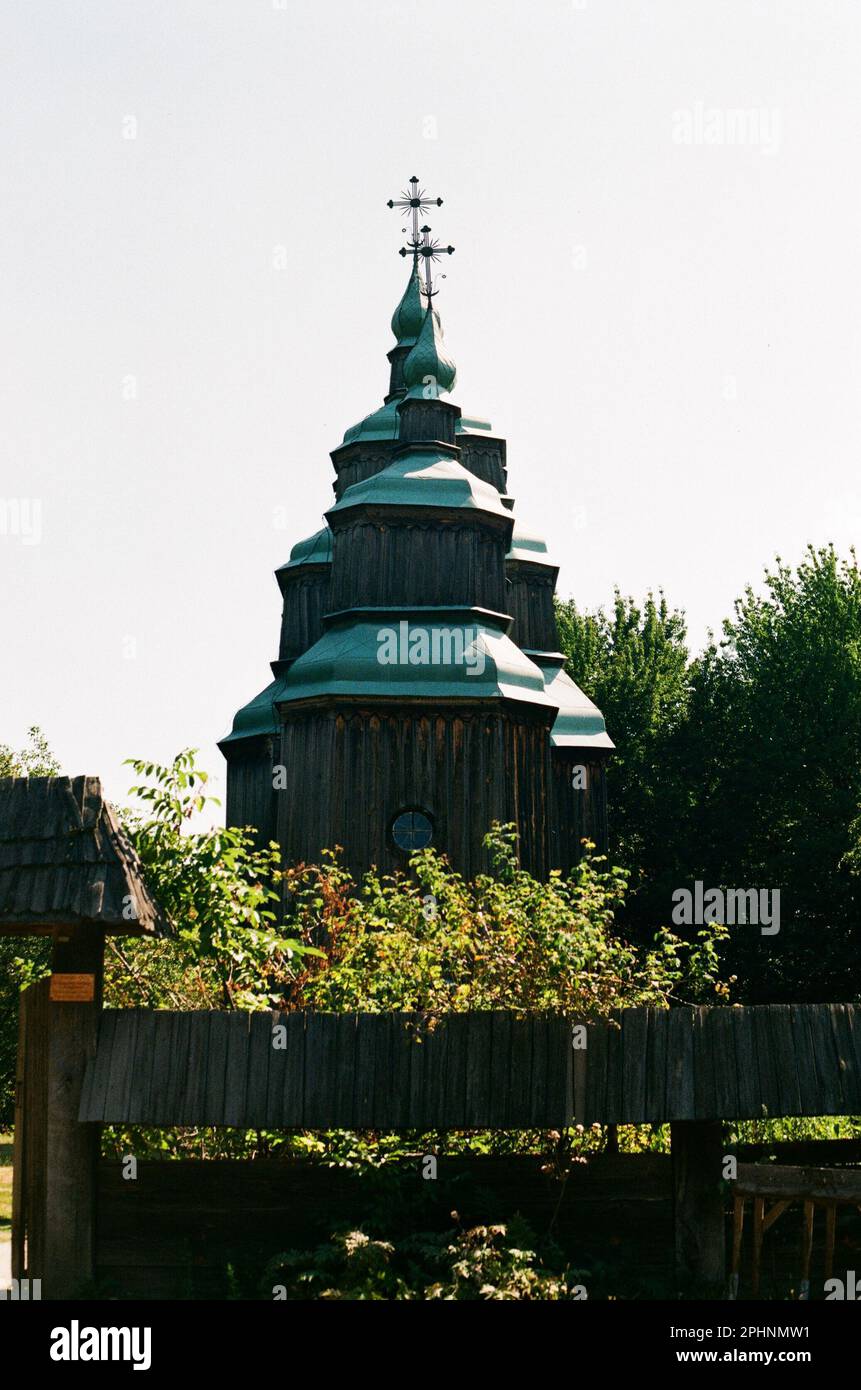Pirogovo museum belongs to the category: 'Open Air Museum' in Ukraine Stock Photo
