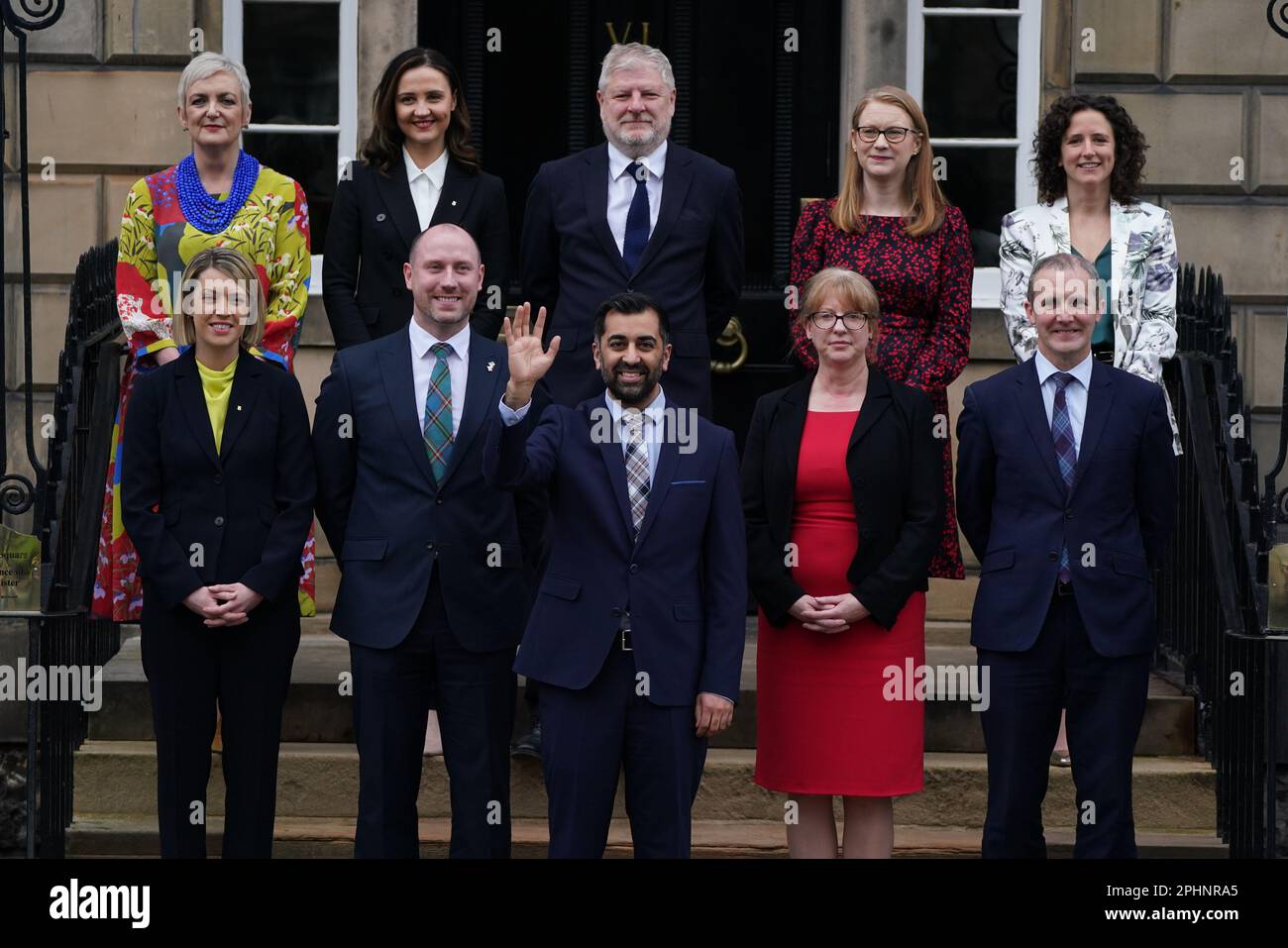 RETRANSMITTING PICTURE UPDATING CAPTION Newly elected First Minister of