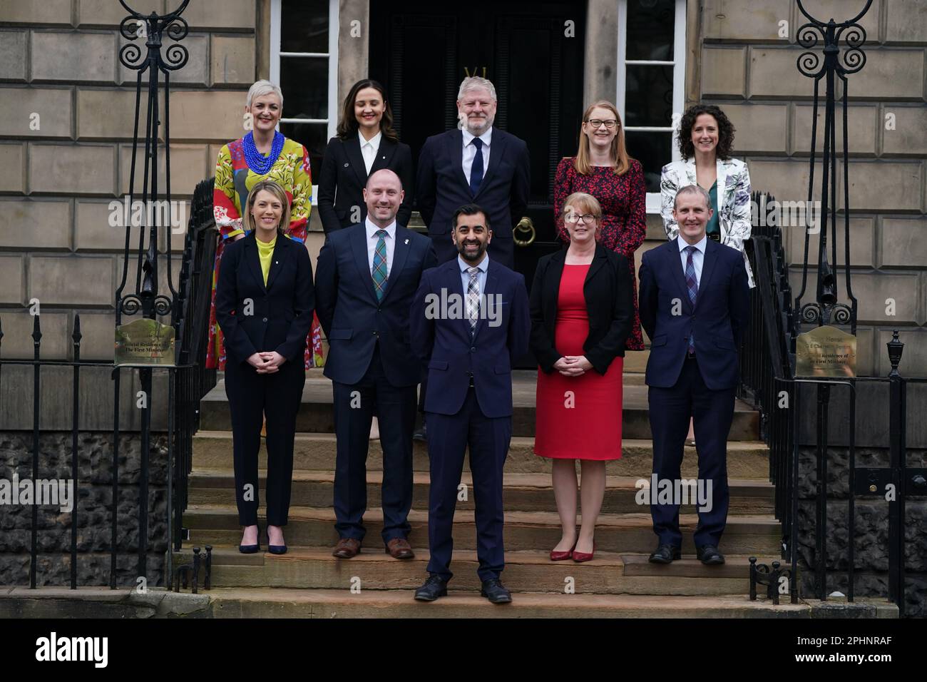 RETRANSMITTING PICTURE UPDATING CAPTION Newly elected First Minister of