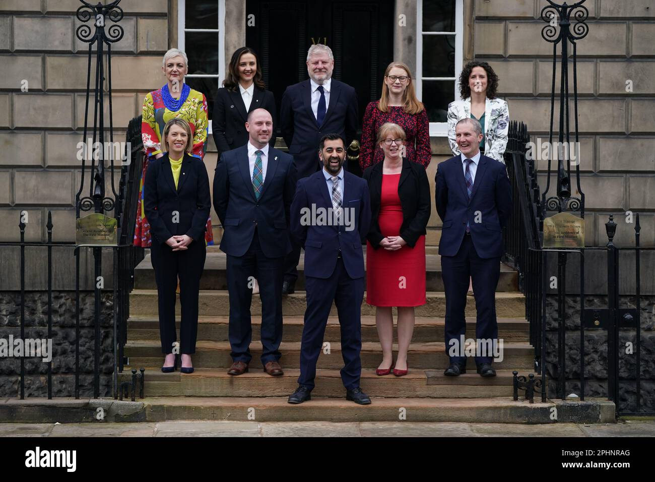 RETRANSMITTING PICTURE UPDATING CAPTION Newly elected First Minister of