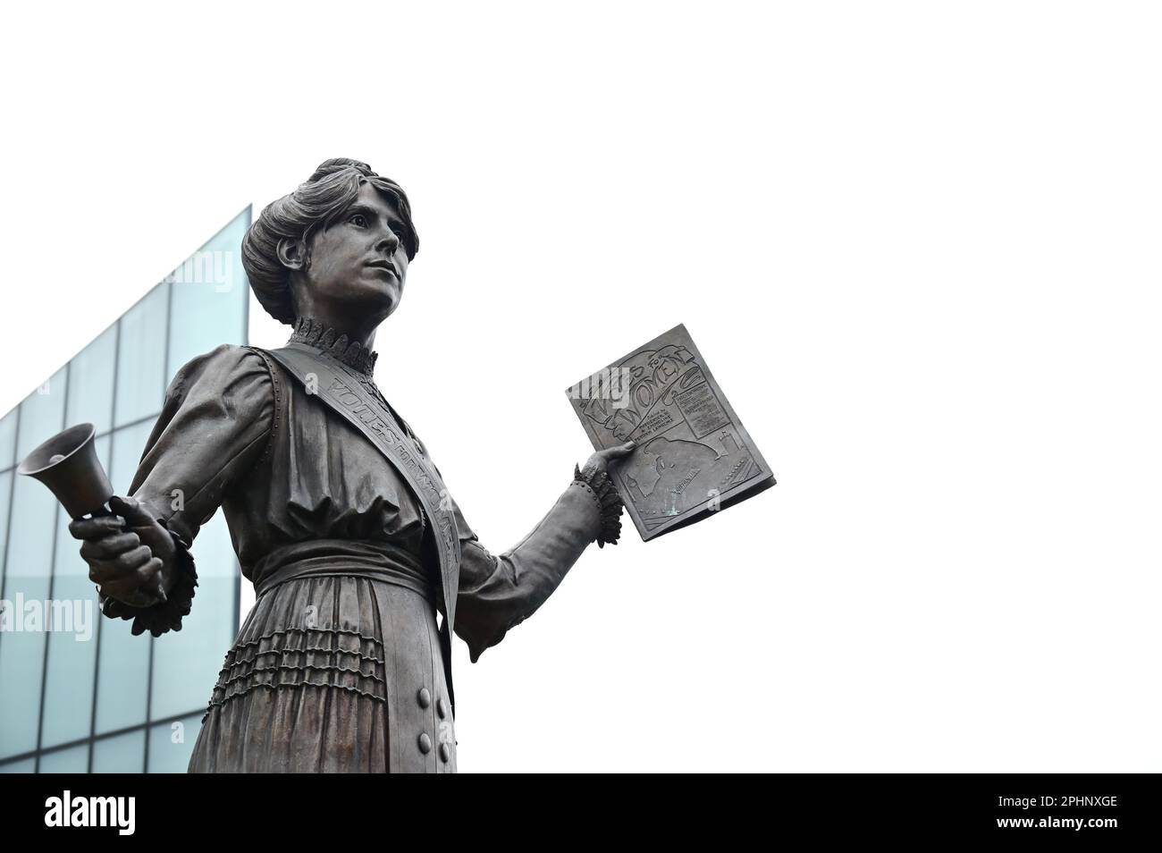 Annie Kenney statue Stock Photo Alamy