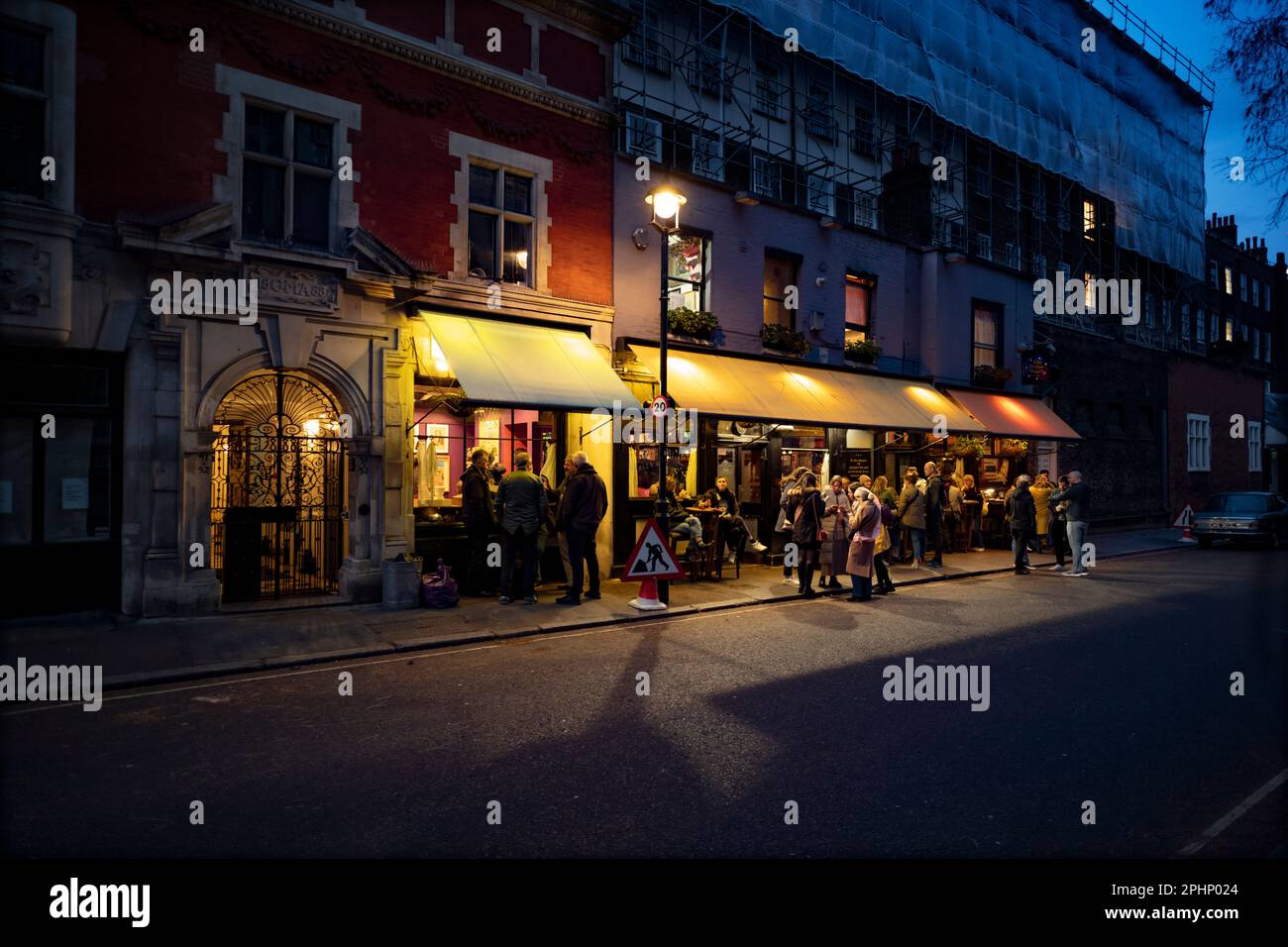 Seven Stars Pub in Carey Street central London March 2023 The Seven