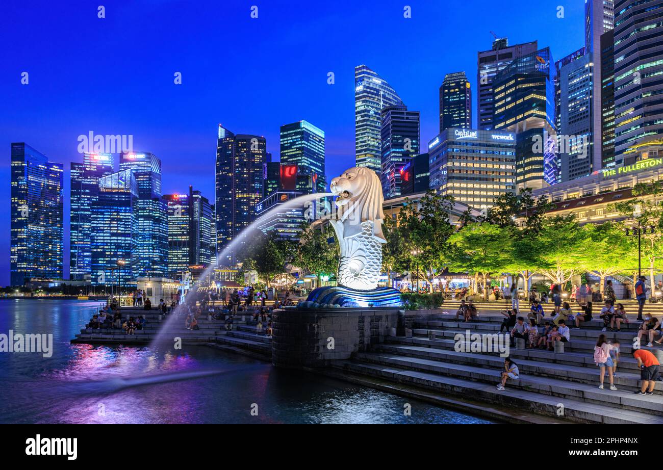 Singapore iconic structure hi-res stock photography and images - Alamy