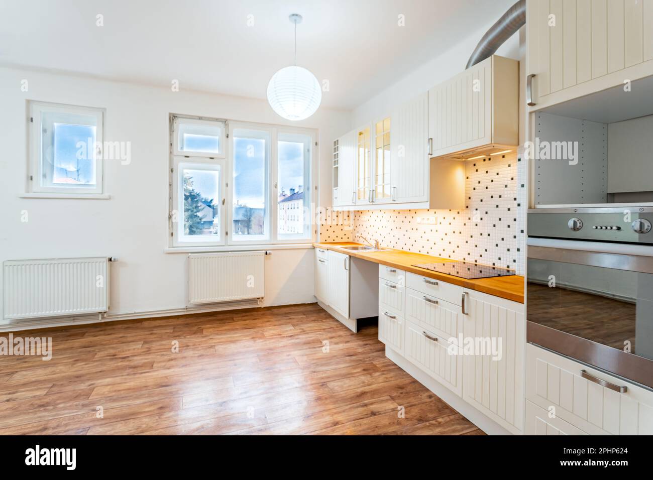 living room with in a residential building Stock Photo Alamy