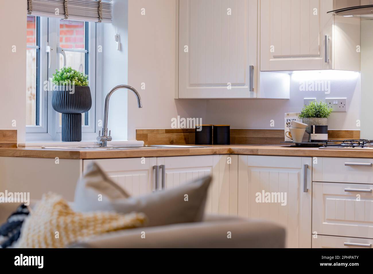 Interior Design, Kitchens and Dining Areas Stock Photo