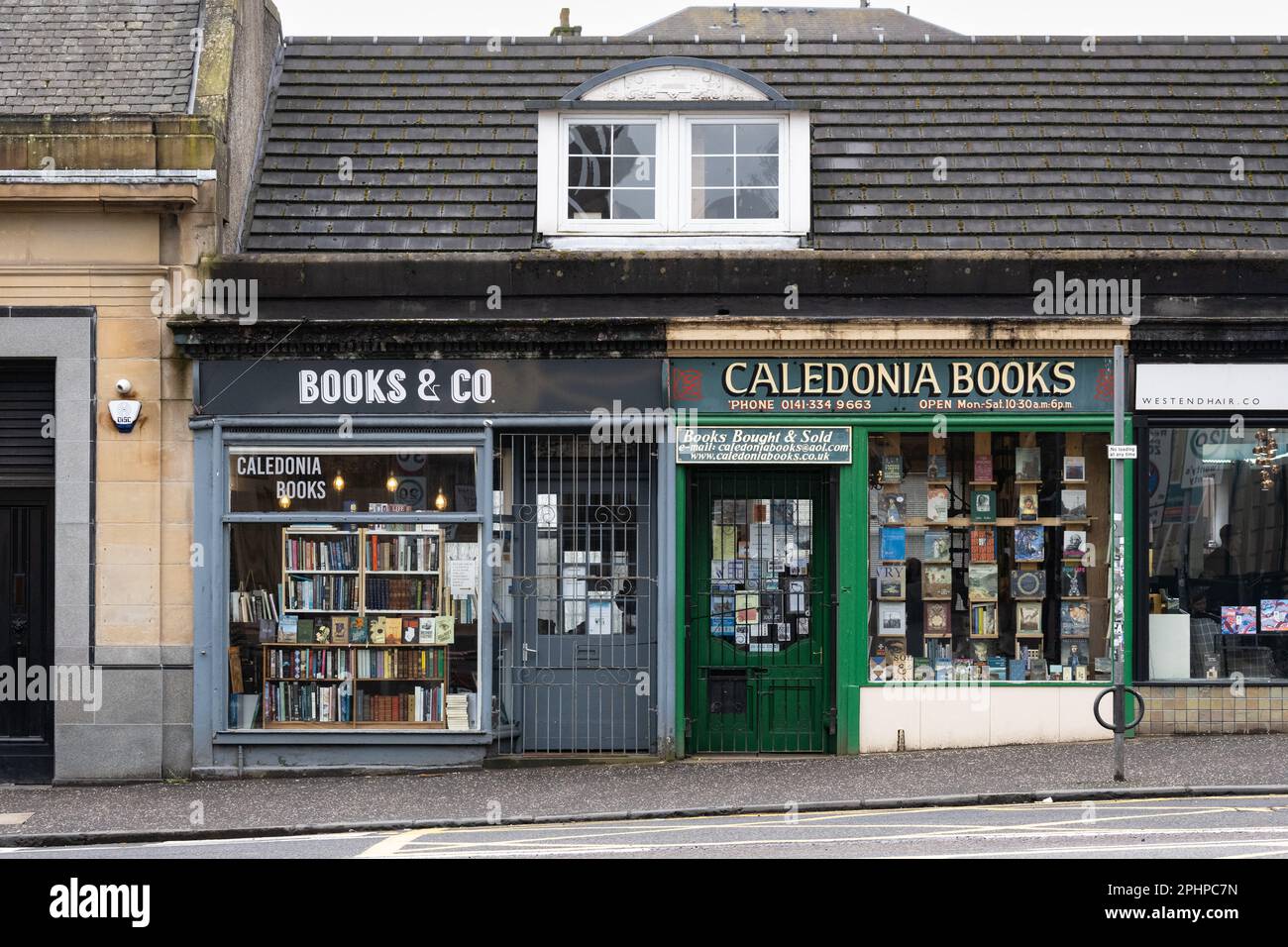 Caledonia Books rare and second hand Great Western Road