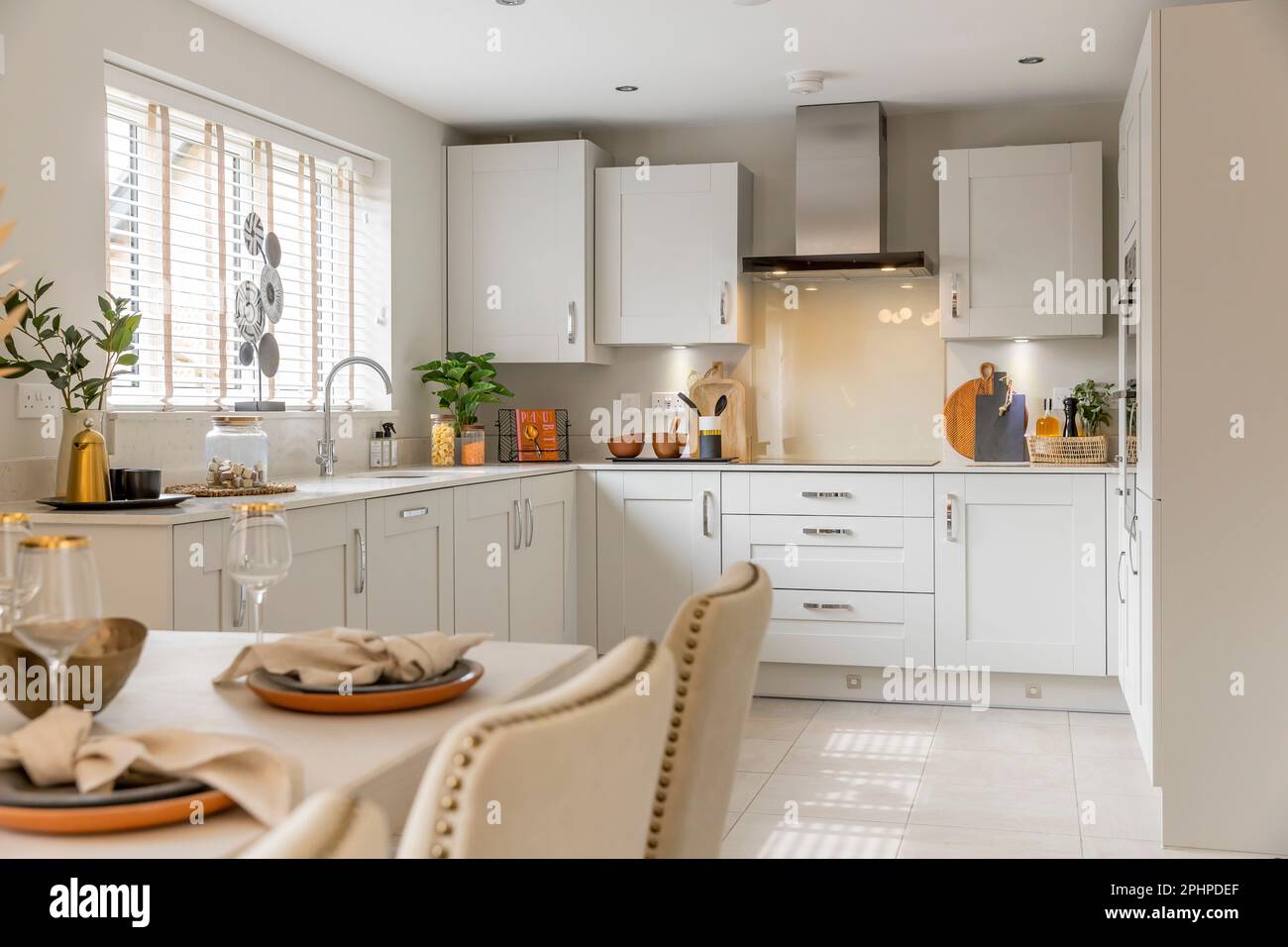 Interior Design, Kitchens and Dining Areas Stock Photo Alamy