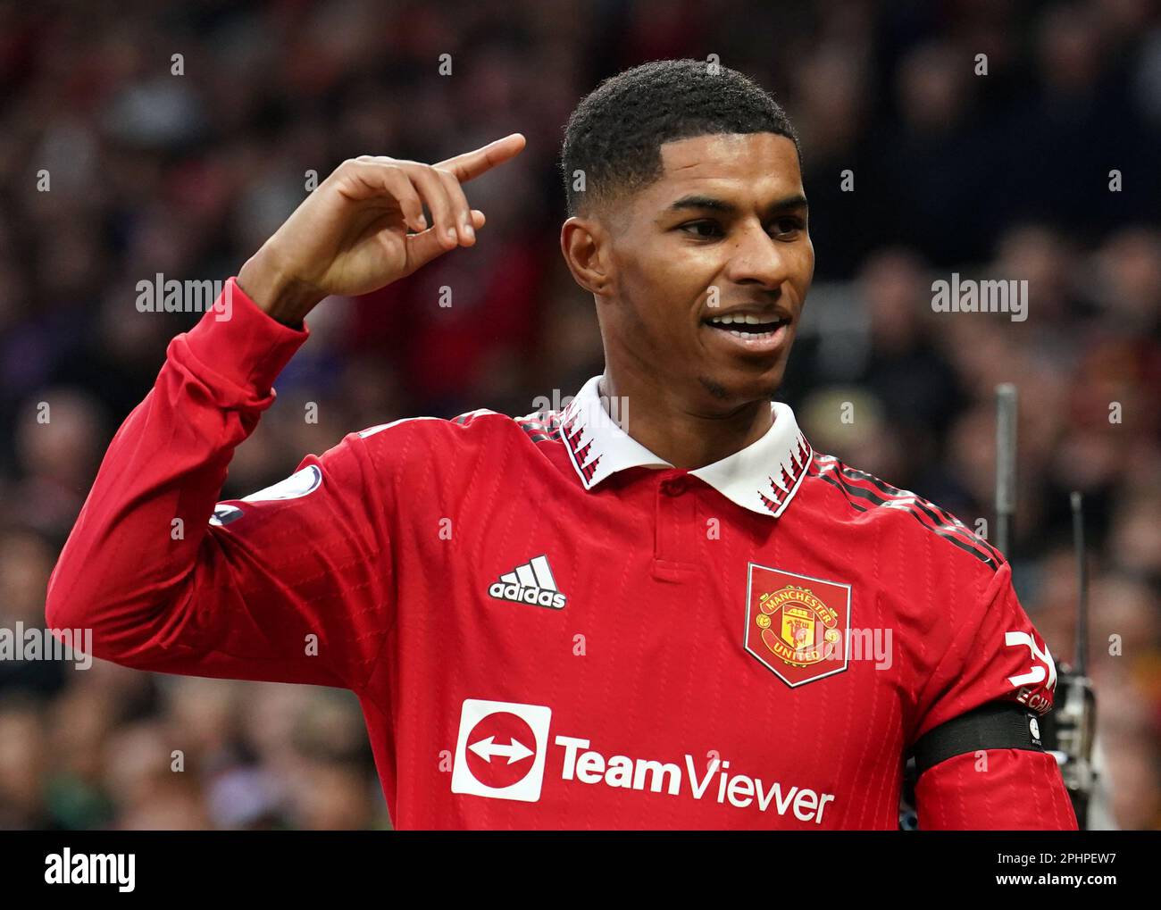 File photo dated 04022023 of Marcus Rashford, who says reports he is