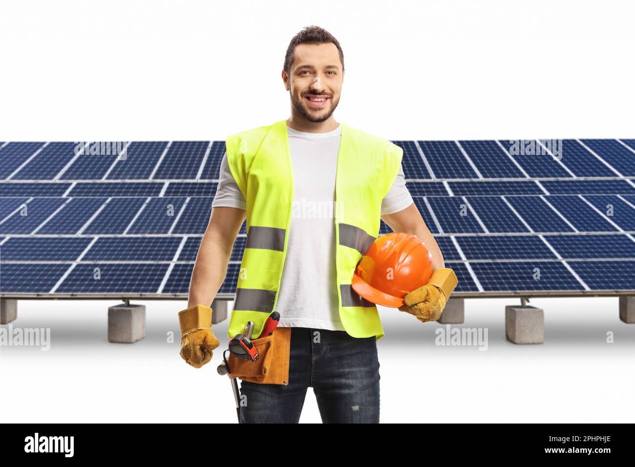 Solar field construction hi-res stock photography and images - Alamy