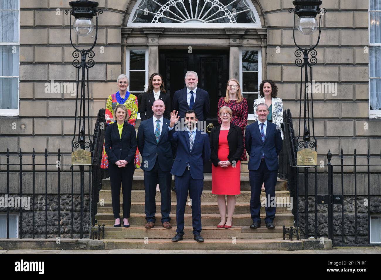 Edinburgh Scotland, UK 29 March 2023. First Minister of Scotland Humza