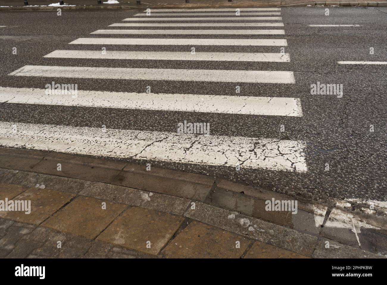 Zebra Crossing Road Marking Service, For Roads Safety