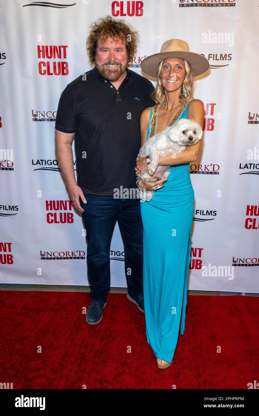 Actress Caylee Cowan attends World Premiere of Latigo Films Hunt