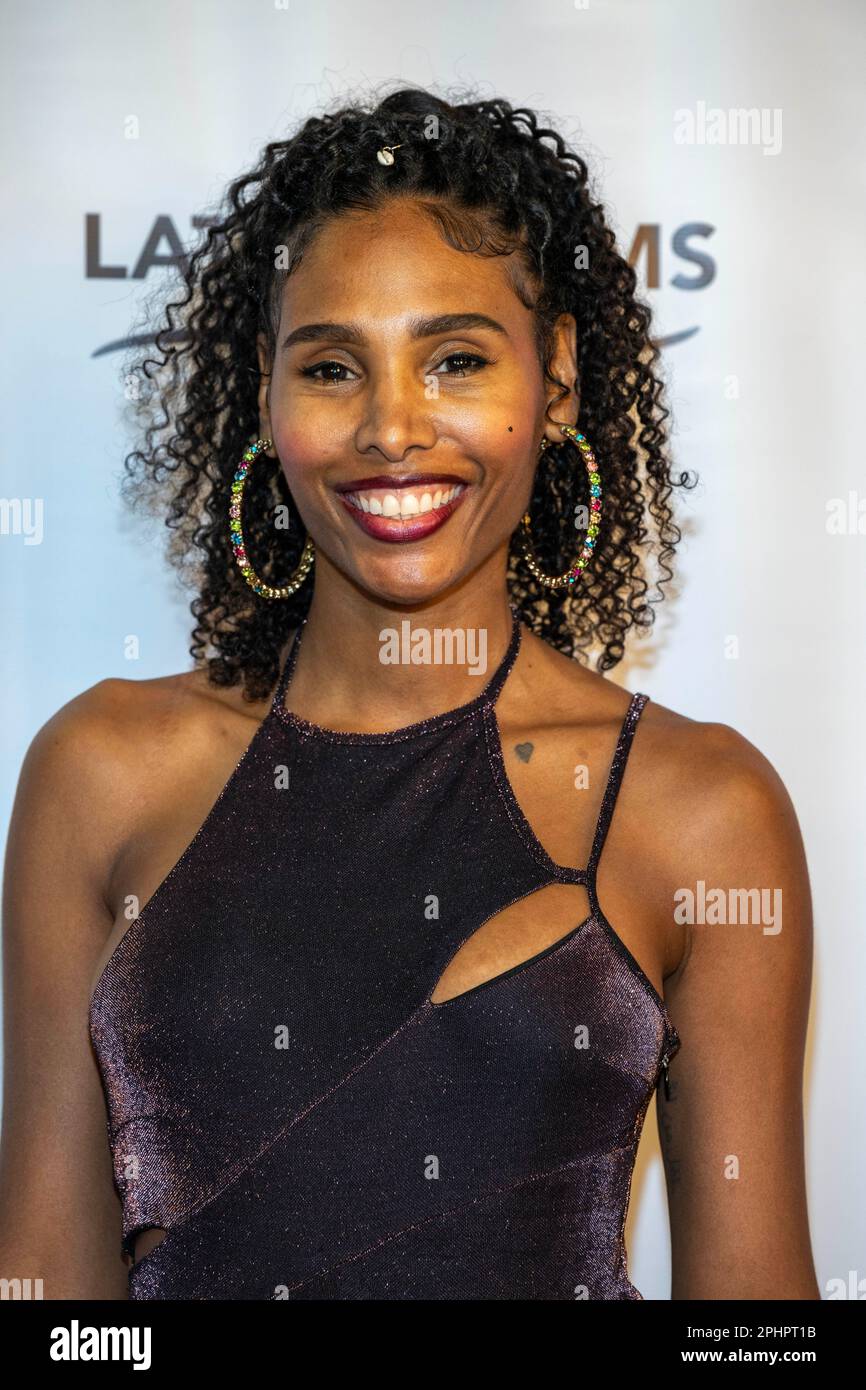 Actress Anonymous L. Jones attends World Premiere of Latigo Films "Hunt