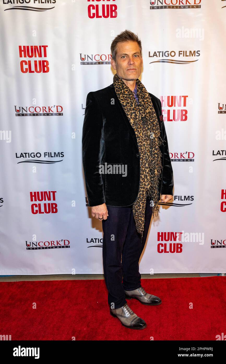 Actor Casper Van Dien attends World Premiere of Latigo Films “Hunt Club