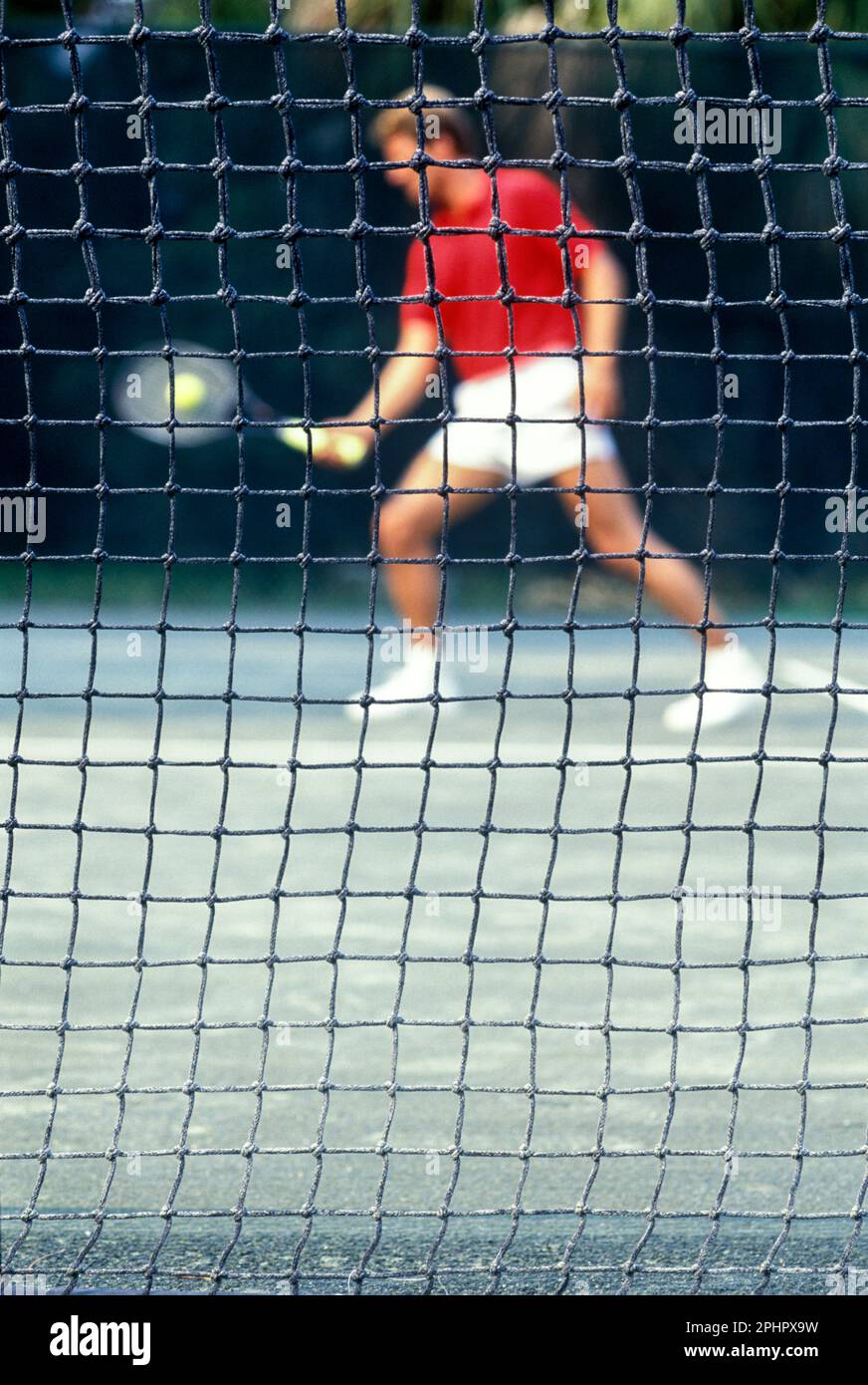 1990 HISTORICAL MALE TENNIS PLAYER Stock Photo Alamy