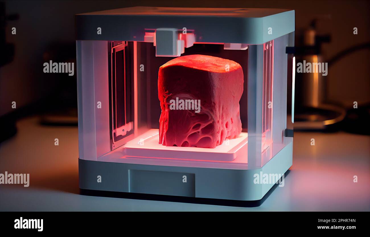 arrificial lab grown meat Stock Photo Alamy