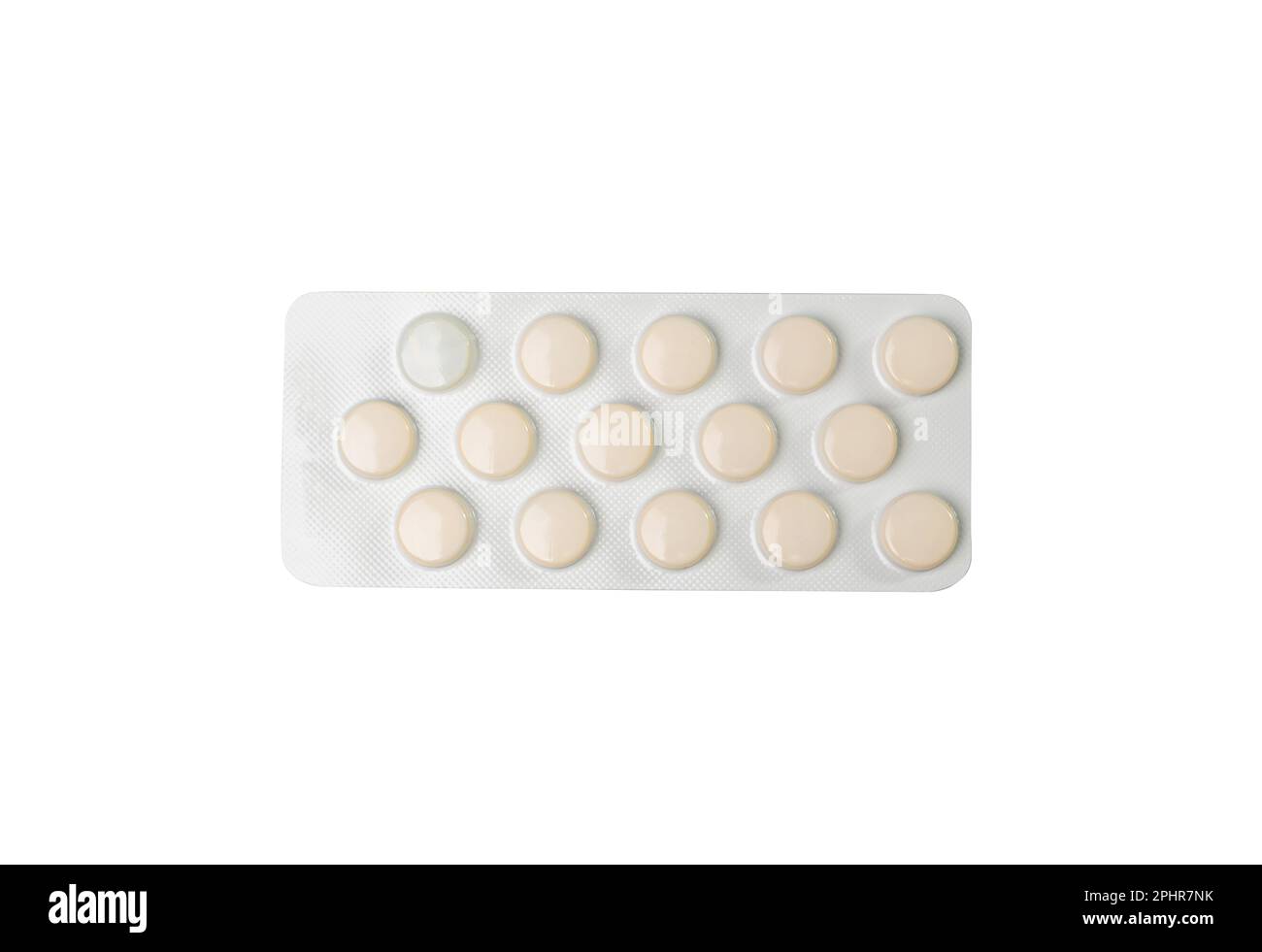 Pill Blister Isolated, Yellow Capsule Package, Drugs Packaging, Pill