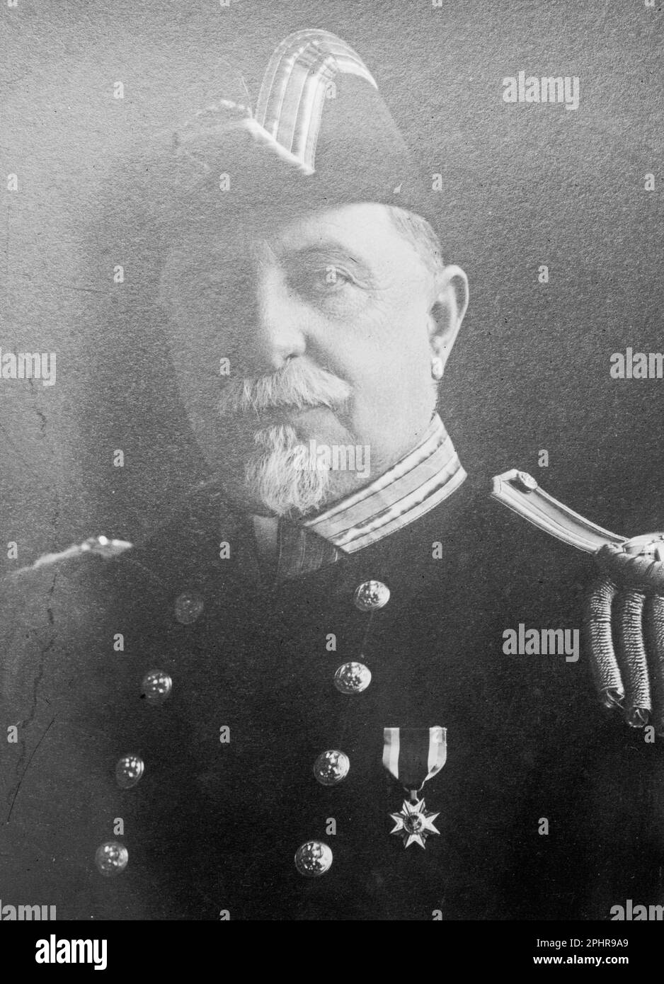 Admiral Leutze, Eugene Henry Cozzens Leutze (1847 – 1931) admiral of the United States Navy. Stock Photo