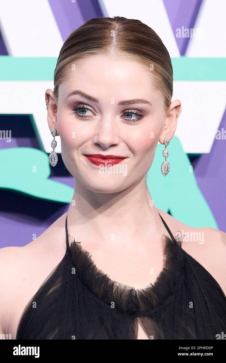 Madrid. Spain. 20230329, Virginia Gardner attends 'Beautiful Disaster