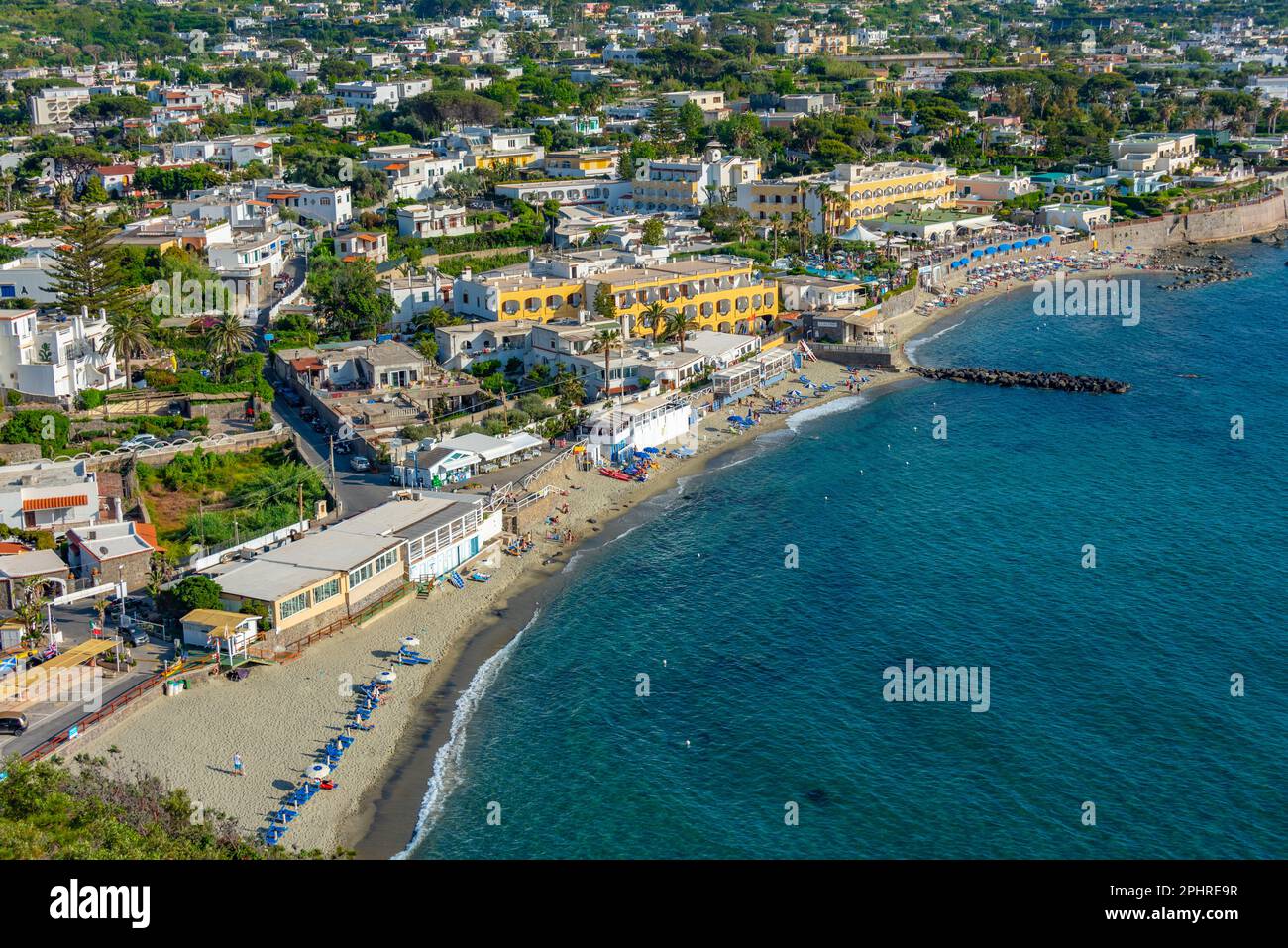 Spiaggia di San Francesco near Forli, Ischia, Italy Stock Photo Alamy