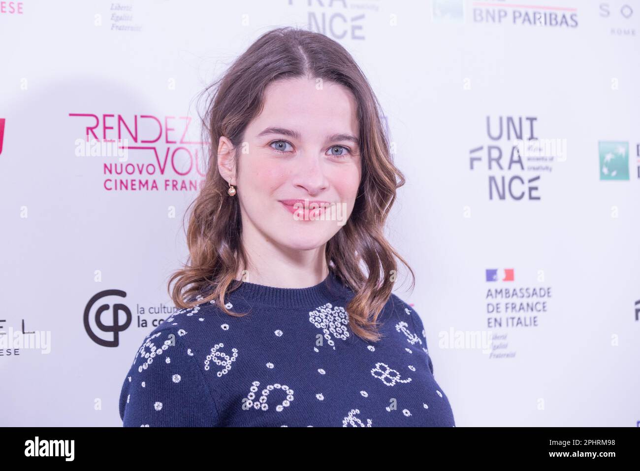 Rome, Italy. 29th Mar, 2023. French actress Rebecca Marder attends the