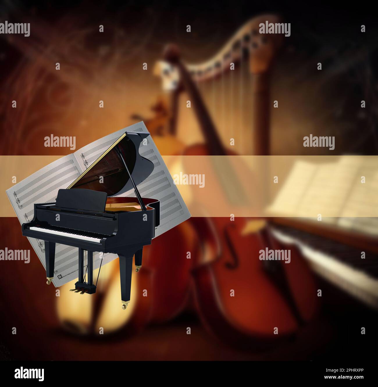 Musical show harmonica hi-res stock photography and images - Alamy