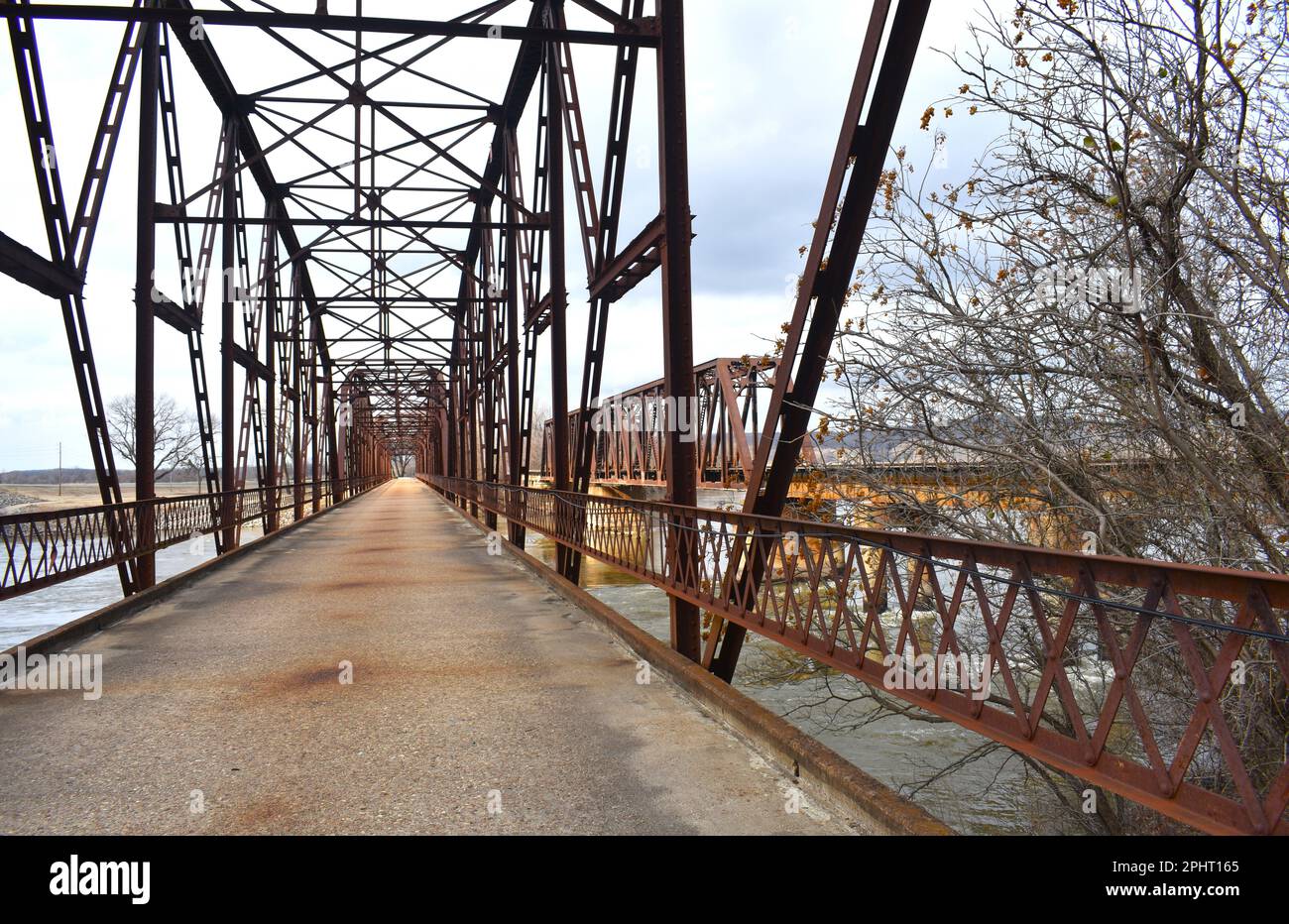 Grand Bridge over the Neosho (aka Grand) River at Fort Gibson, Oklahoma