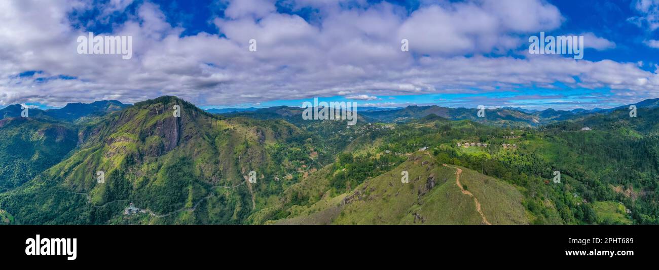 Aerial view of little adam's peak at Sri Lanka Stock Photo - Alamy