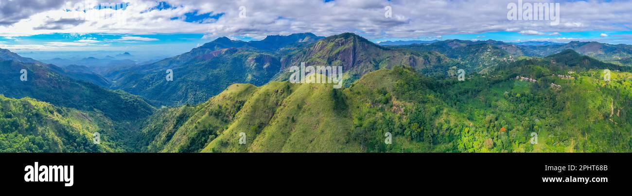 Aerial view of little adam's peak at Sri Lanka Stock Photo - Alamy