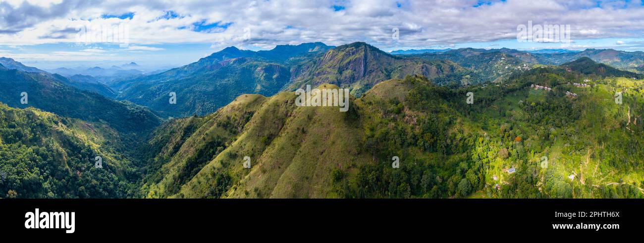 Aerial view of little adam's peak at Sri Lanka Stock Photo - Alamy