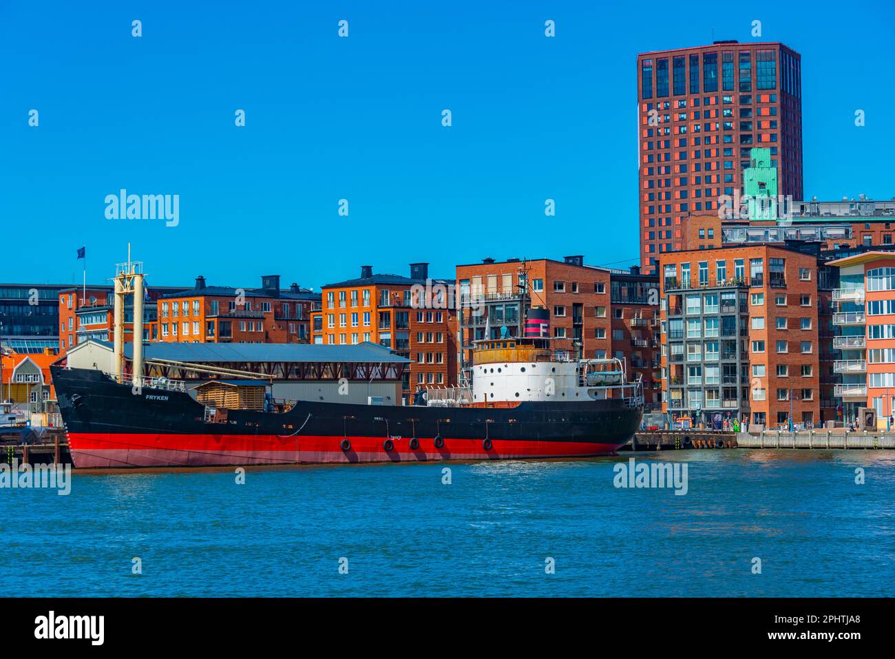Gothenburg goteborg waterfront harbor harbour hi-res stock photography ...