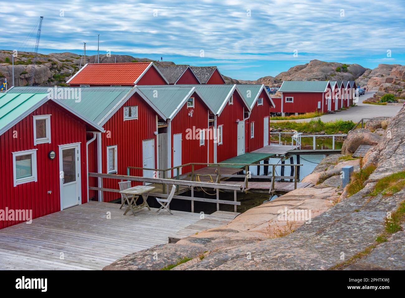 Swedish red sheds hi-res stock photography and images - Alamy