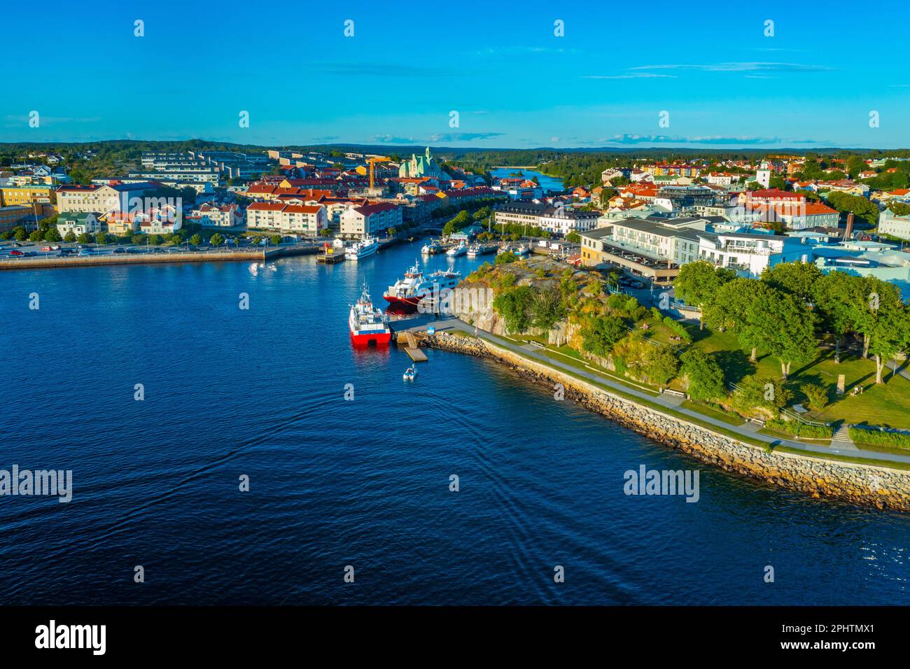 Sunset View Of Swedish Town Str mstad Stock Photo Alamy Sunset View Of Swedish Town Str mstad Stock Photo Alamy