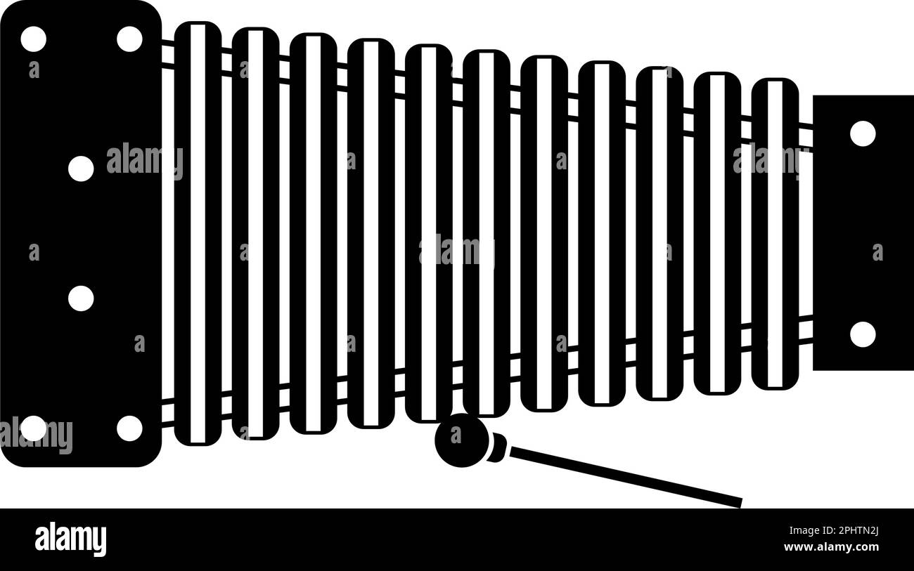 Classical musician creates harmony xylophone Stock Vector Image & Art Alamy